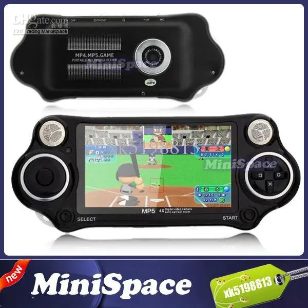 4GB PMP MP5 Game Console Portable Multimedia Player Built in 1000 Games