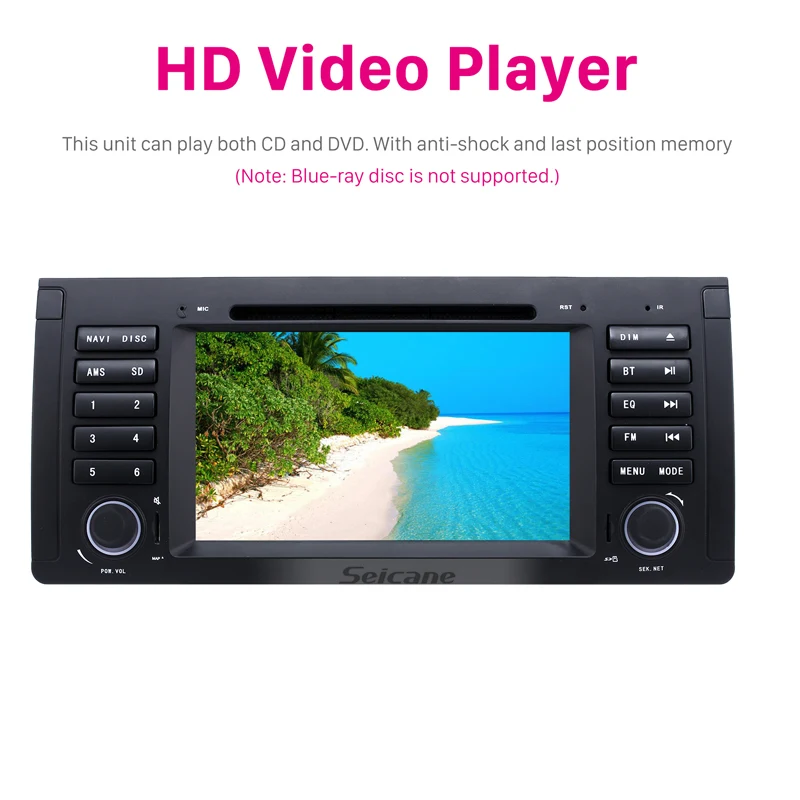 Sale Seicane car radio dvd gps android 8.1 7" for 2000 2001-2007 BMW X5 E53 3.0i 3.0d 4.4i 4.6is 4.8is 1996-2003 BMW 5 Series E39 1 Sale Seicane car radio dvd gps android 8.1 7" for 2000 2001-2007 BMW X5 E53 3.0i 3.0d 4.4i 4.6is 4.8is 1996-2003 BMW 5 Series E39 1