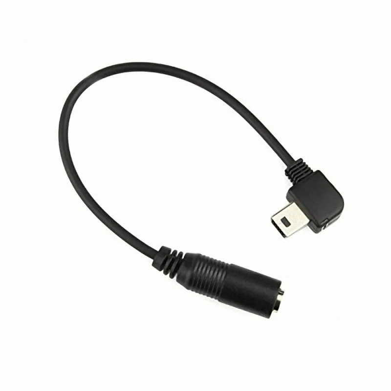 Wrumava для GoPro Hero 3 + 4 5 Аксессуары микрофонный адаптер Mini USB стерео аудио кабель мм с