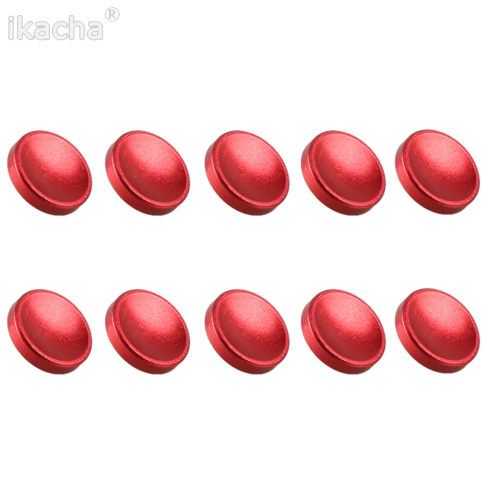 10pcs Lot Red Concave Release Shutter Button For Fujifilm