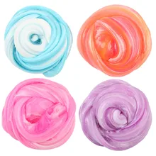 ISHOWTIENDA красивые цвета смешивания облачной слизи мягкие забавные Ароматические стресс дети глина игрушка медленно поднимающийся анти стресс@ 20
