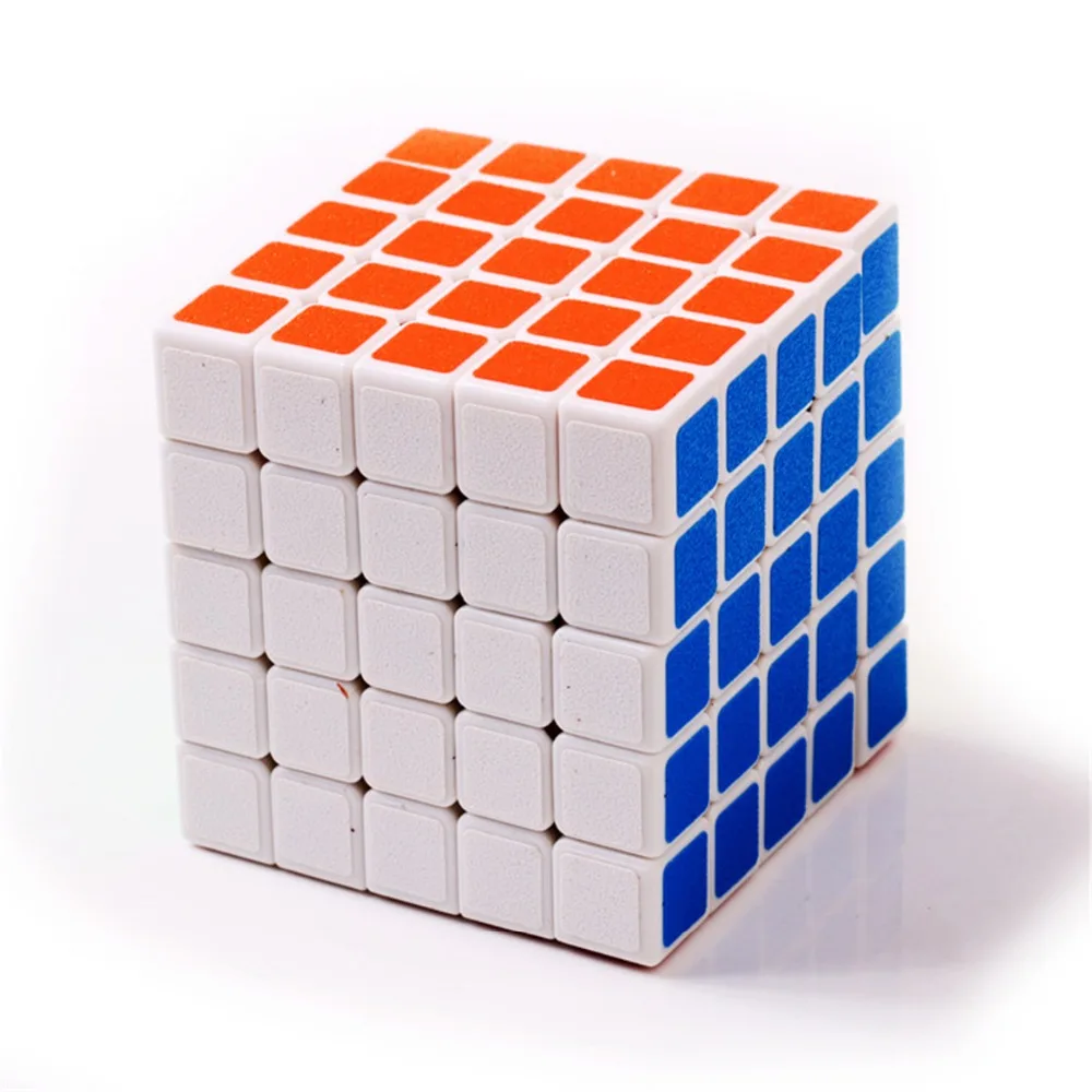 SS ABS Magic 5x5x5 ультра-Гладкий Professional High speed Contest Cube головоломка твист 63 мм Необычные кубический мозг тизер черный или белый