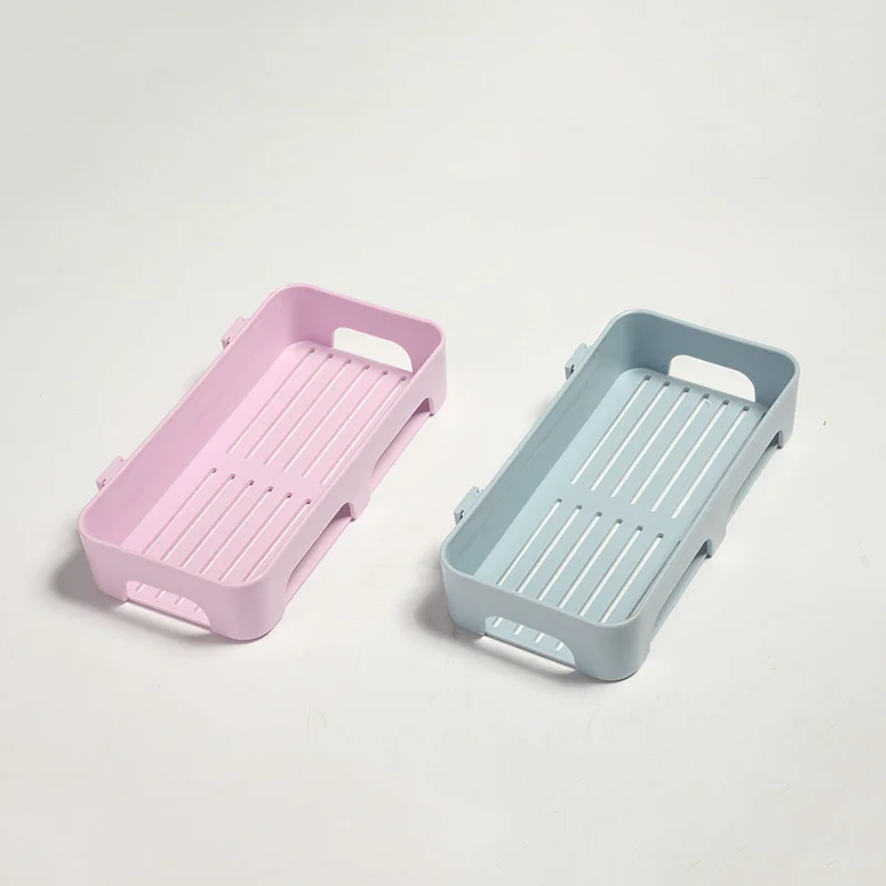 ZhangJi кухонные инструменты аксессуары для ванной комнаты мыльница на присоске держатель корзина для хранения мыльница подставка