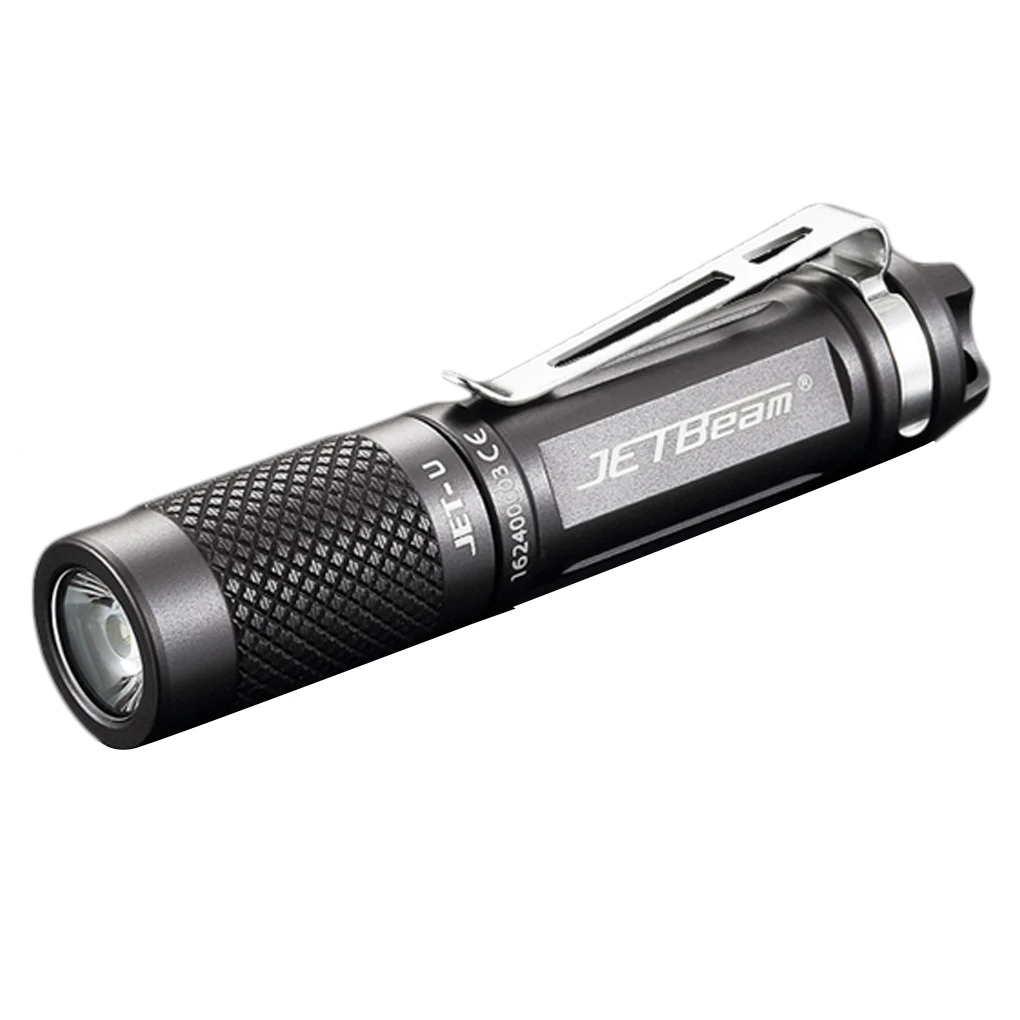 

JETBeam JET-U IPX-8 Waterproof LED Flashlight 135 Lumens Mini Light Torch Camping Hiking Light