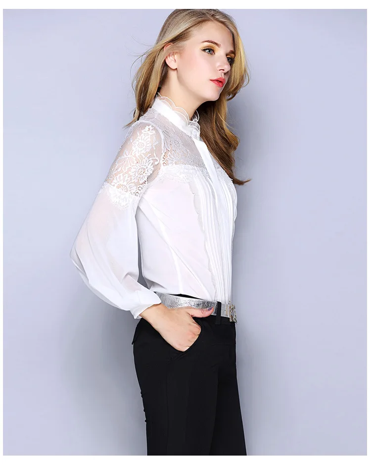  Blouse Shirt Womens Slim (13)