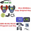 Nuevo programador clave Auto Smart Mini Zed-Toro Chip transpondedor clonador SBB V48.99/V46.02 fabricante clave Mini Zedbull v508 No fichas ► Foto 1/6