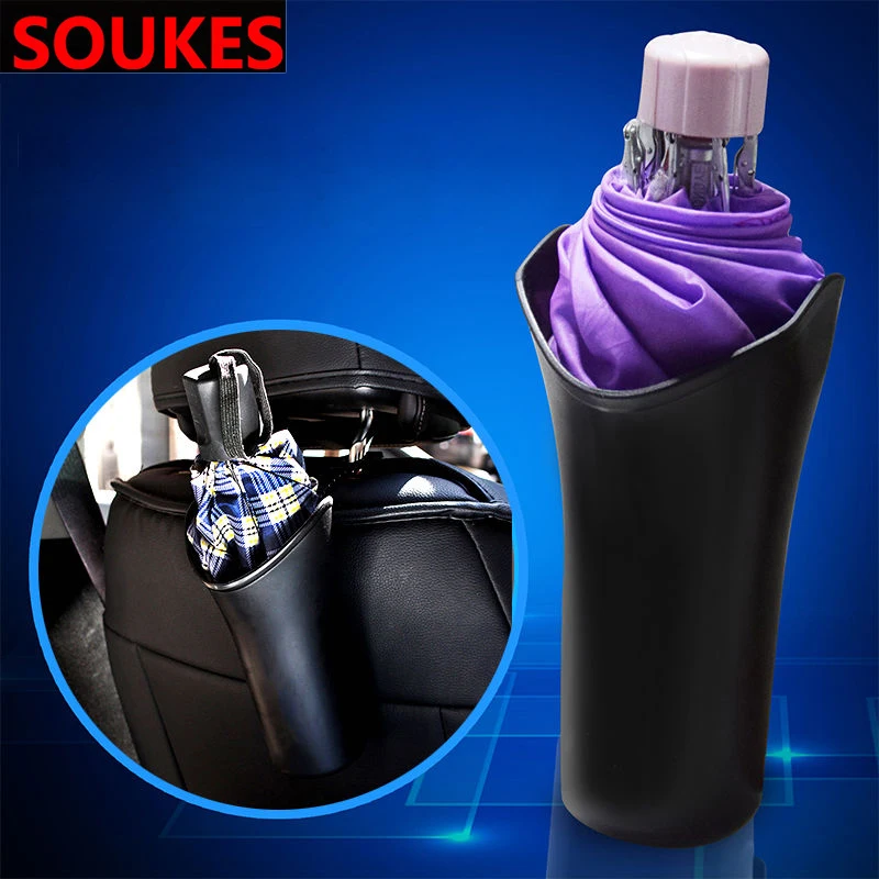 

Car Trash Umbrella Water Cup Storage Bucket For Ford Focus 2 3 VW Passat B6 B5 B7 B8 Touran Toyota Avensis Mazda 3 6 CX-5