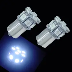 PA LED 10 шт. x 13smd LED BA15S 1156 1141 автоматическая остановка Боковой габаритный фонарь сигнала поворота лампочки 12 В whilt