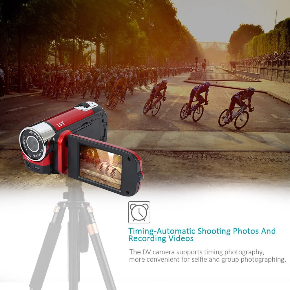 1080 P visión nocturna Anti-vibración Wifi DVR regalos claro alta definición profesional grabación de vídeo cámara Digital Videocámara portátil