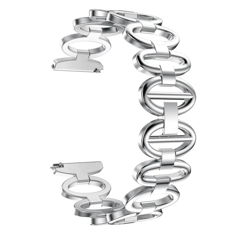 

HOT Hollow Stainless Steel Watch Bracelets Strap Smart Watch Band for ASUS ZenWatch2/Samsung Gear S3 Drop shipping