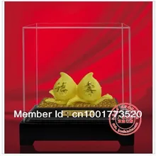 YZ-R1103,, 24 K, золотой художественный промотированный золотой ручной работы/персиковый подарок/корпоративный подарок/металлические поделки/24 K позолоченный