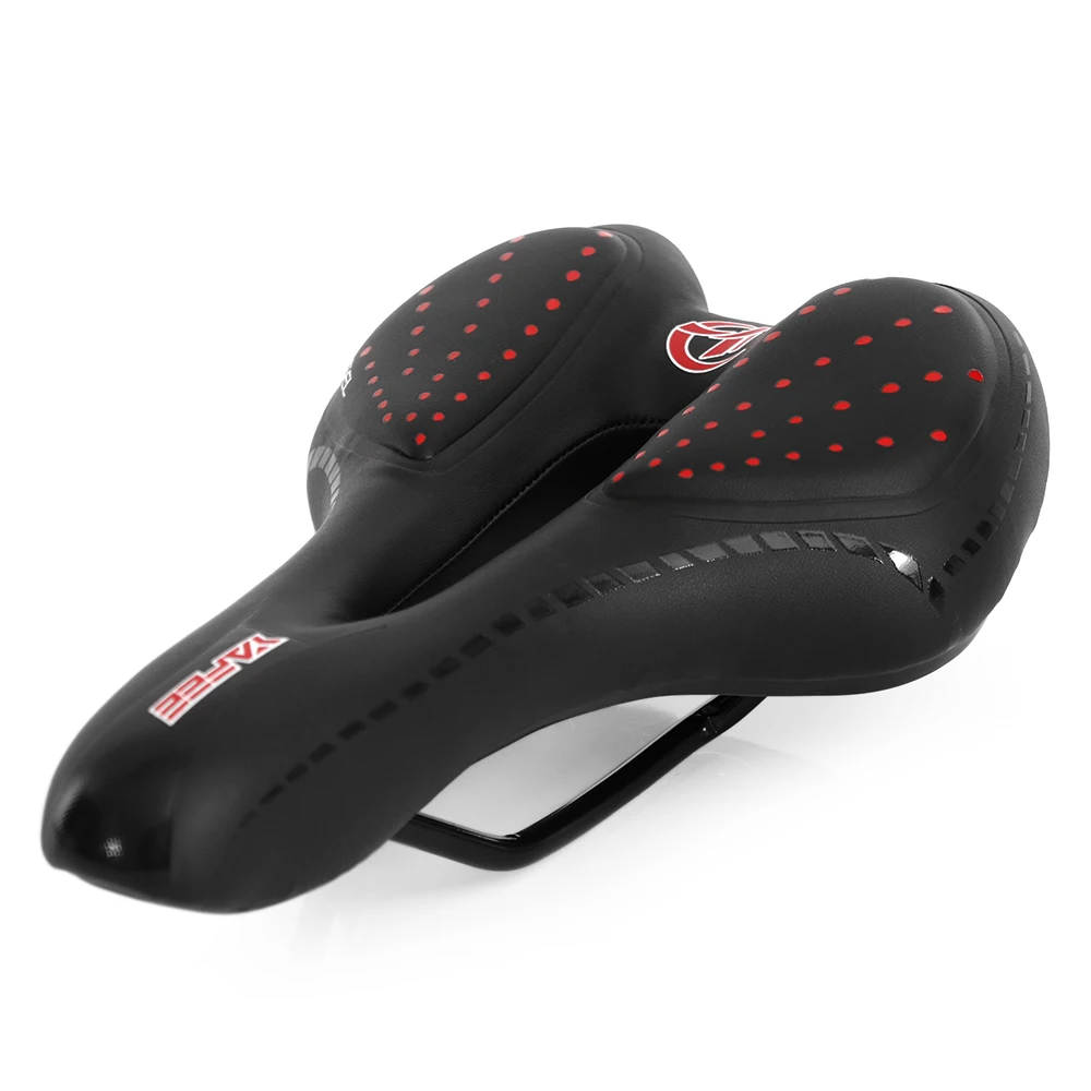 

Bicycle Saddle Breathable PU Leather Hollow Cushion Cycling Shockproof Comfortable Gel Padded MTB Bike Saddlle Seat