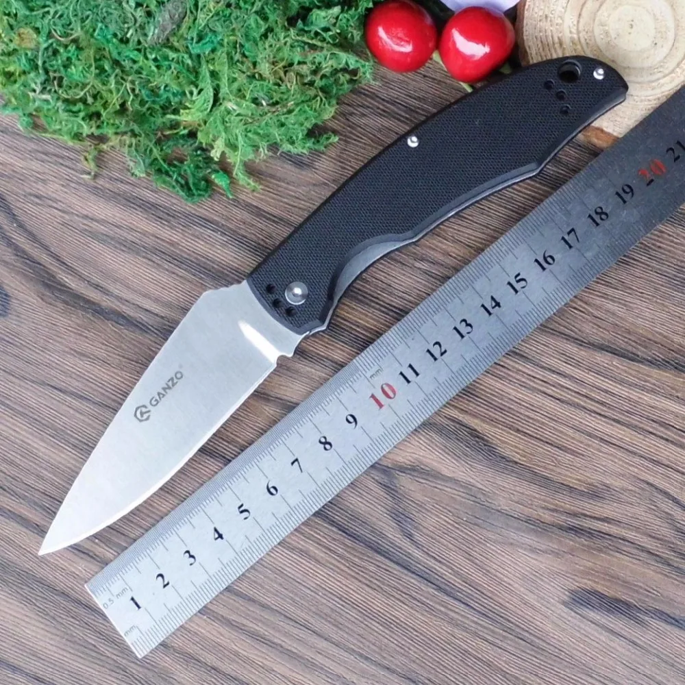 

Firebird Ganzo G732 58-60HRC 440C blade G10 handle folding knife tactical knife outdoor Hunting camping EDC tool Pocket Knife