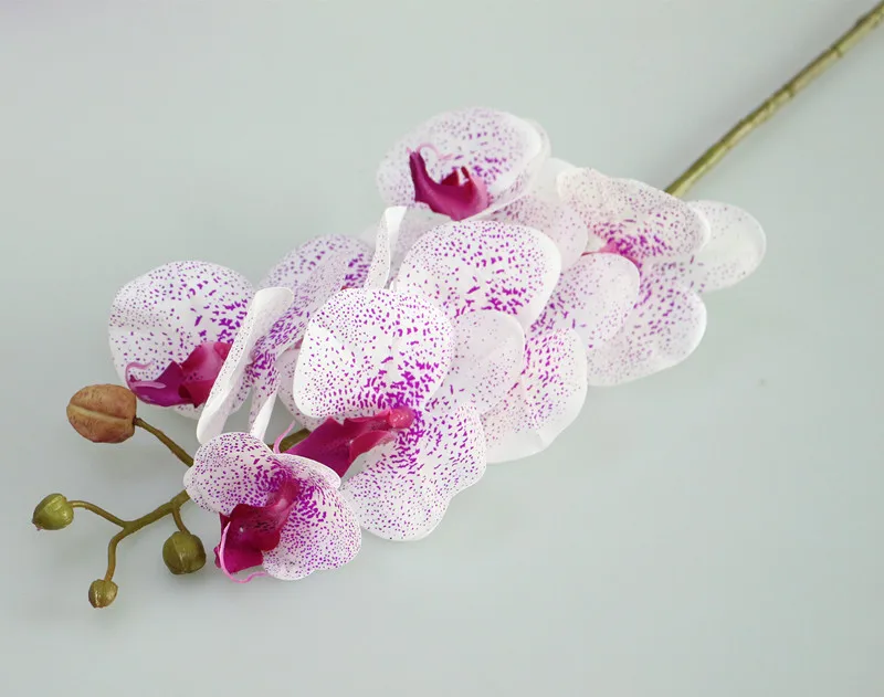 Flone Real Touch Butterfly Orchid Simulation Silk Orchid  Artificial Plant Flower For Wedding Home Office Party Decoration (13)
