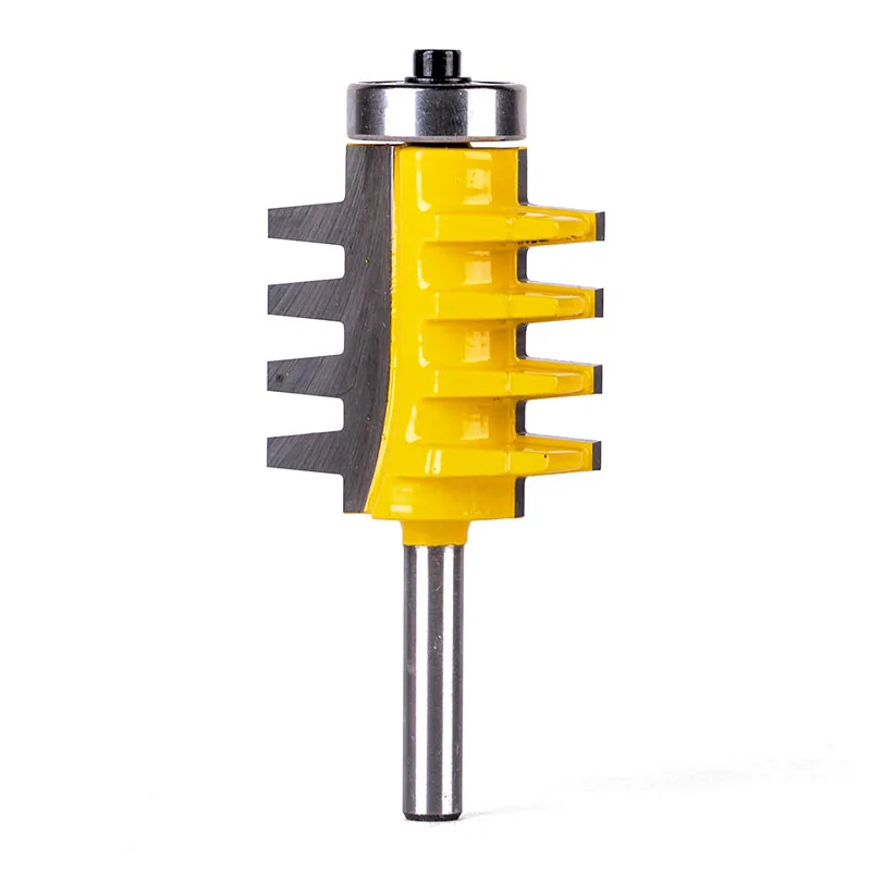 

1pc 1/4" Shank Router Bit Reversible Finger Joint Glue Router Bit For Woodwork Cutter Tool