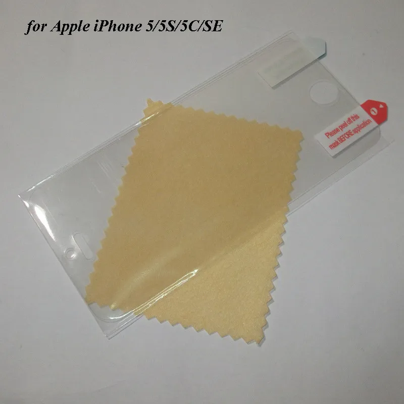 1000 шт./лот DHL FedEx для Apple iPhone 5C PET пленка прозрачная защитная пленка для iPhone 5S/SE sherrytree