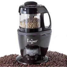Black Coffee Roaster Coffee Machine for House Mini Easily to Control