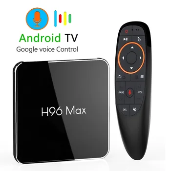 

H96 MAX X2 Android 9.0 Smart TV Box 4GB 64GB Amlogic Dual Wifi H.265 1080p 4K USB3.0 Google Play Store H96MAX set top box