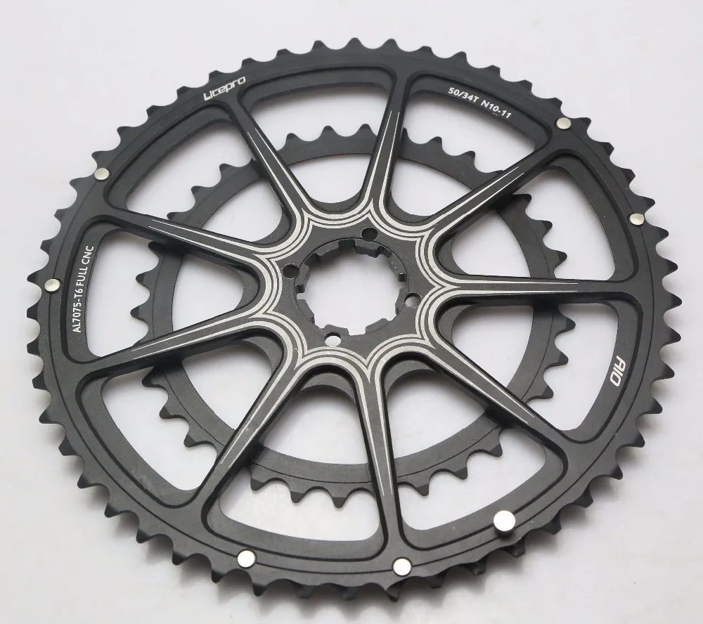 Litepro 50/34 52/36 53/39 chainring для litepro edge aio crankset