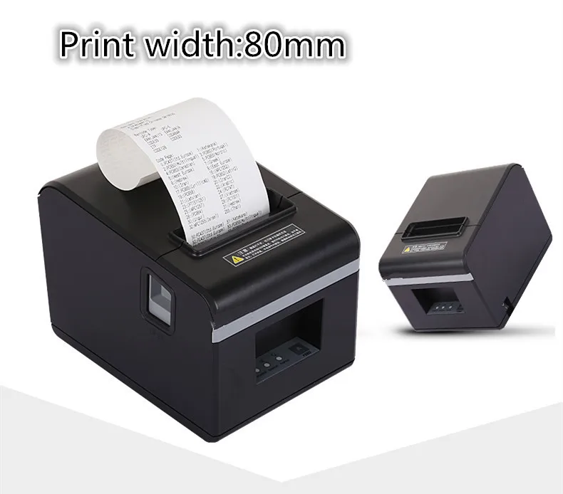 Hohe-qualität 80mm thermische Kleine ticket empfang drucker automatische schneiden druck mit Bluetooth USB port oder Ethernet WIFI Hohe-qualität 80mm thermische Kleine ticket empfang drucker automatische schneiden druck mit Bluetooth USB port oder Ethernet WIFI
