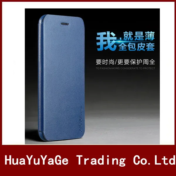 Kopen Telefoon Gevallen PIPILU X Niveau ultra dunne Flip Lederen + TPU Stand Beschermhoes Voor Apple iPhone 6 6 S 6 Plus 6 Plus 6 S Plus