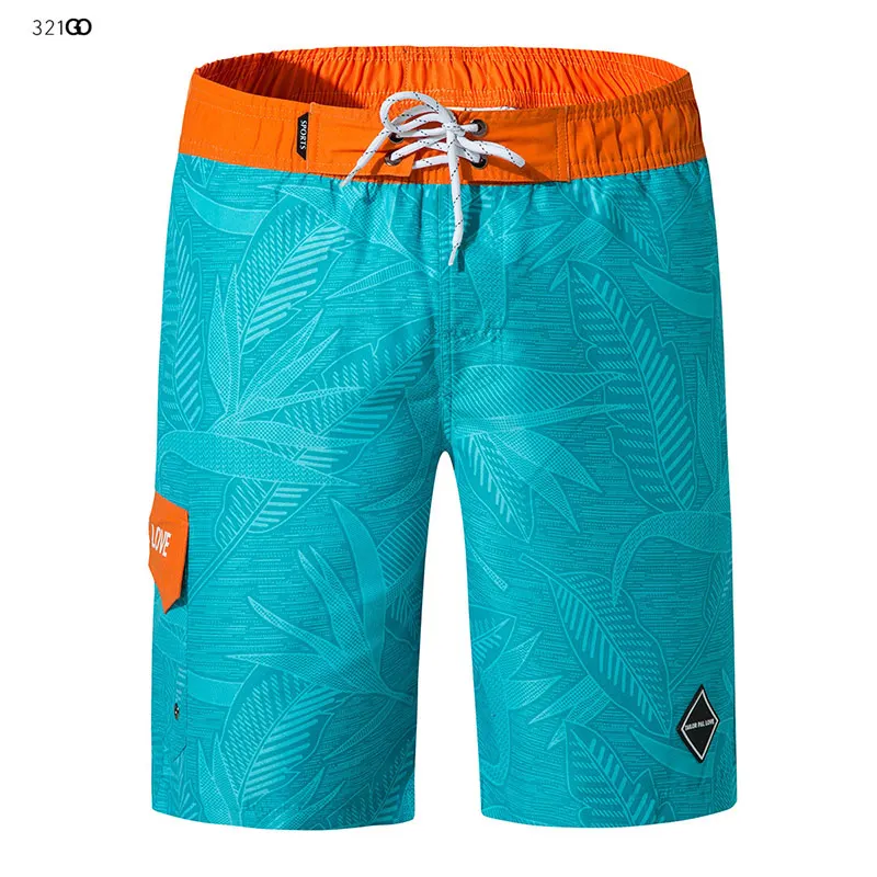 

New Style Men's Swimming Trunks Beach Shorts With Pockets Summer Male Athletic Running Gym Shorts Brief Mesh Liner Board Shorts