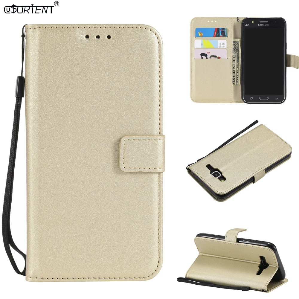 

Leather Bumper Cover For Samsung Galaxy J3 2016 J36 Flip Wallet Case SM-J320F/DS J320F SM-J320FN SM-J320H/DS Card Slot Phone Bag