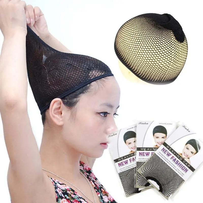 

Wigs Stocking Cap Hair Mesh Net Fishnet Elastic Stretchable Black Home Access Cosplay Bathroom Women Fashion Ladies Unisex