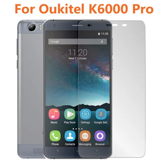 

2PCS 2.5D Tempered Glass For Oukitel K6000 Pro Protective Film Explosion-proof Screen Protector for Oukitel K6000 K6000Pro