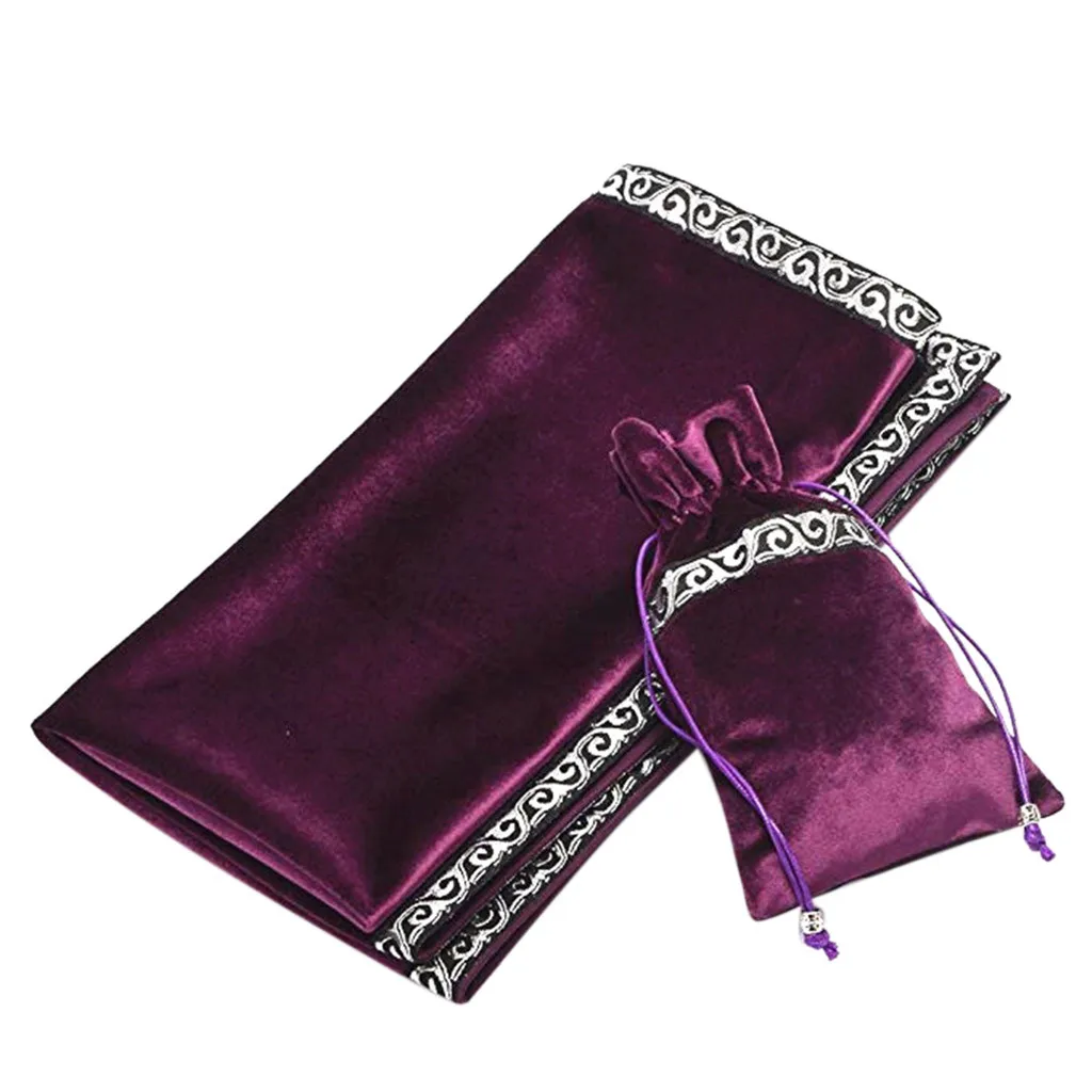 Алтарь Таро настольная сумка Декор гадания карты Wicca квадратная скатерть мешочек ткань скатерти# XTN