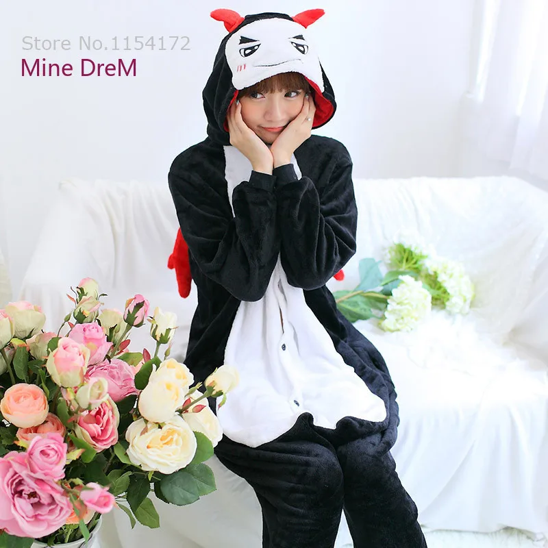 

Kigurumi Demon Anime adult onesies Pyjamas Cartoon Animal Costume Pajamas adult Onesies Sleepwear