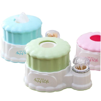 

Multifunction Desktop Napkin Storage Boxes Toothpick Holder Jewelry Cellphone Remote Control Storage Box Desktop Napkin Boxes
