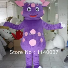 Талисман фиолетовый Овцы животный костюм Рождество Пасхальный праздник овец животное талисман te наряд костюм