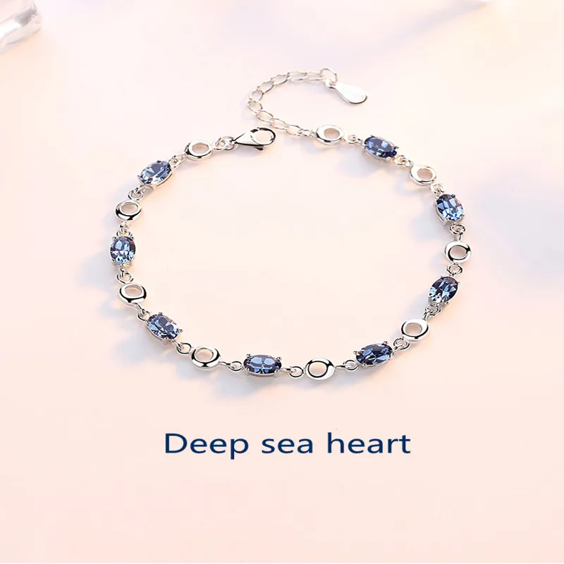 

2019 new fashion unlimited bracelet women's crystal stone bracelet latest hot sale