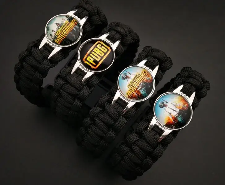 Игровой PUBG вязаный браслет Playerunknown's Battlegrounds косплей реквизит курица ужин