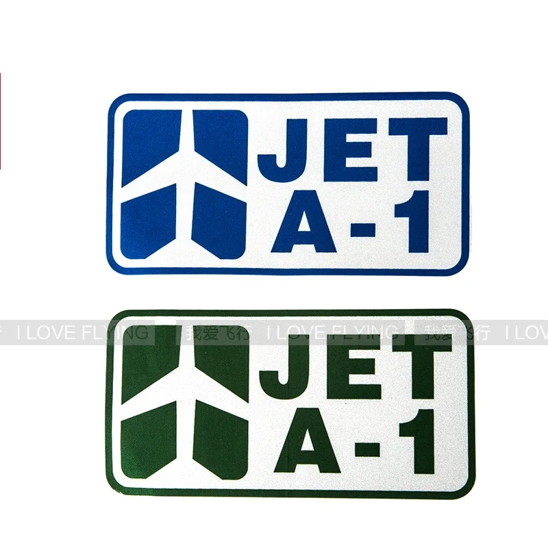 JET A 1 наклейка отражающая свет водонепроницаемость мультяшный самолет для