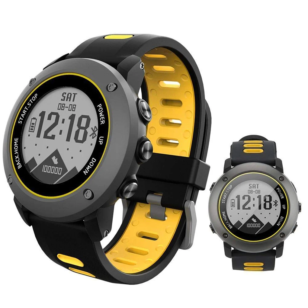 Elenxs gps водонепроницаемые уличные спортивные часы для бега верховой езды Многофункциональные Интеллектуальные часы UW90 Bluetooth наручные часы