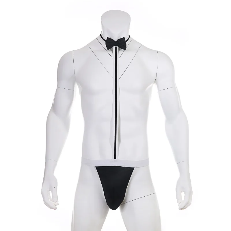 Buy Men's Hot Sexy Fetish Bandage Bowknot Lingerie G