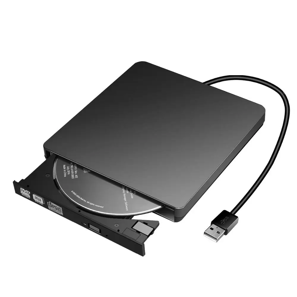 

YiYaYo USB 2.0 External DVD Drive Portable DVD RW Burner Writer Optical Drive CD ROM Player for Windows 7/8/10/XP/Mac OS Laptop
