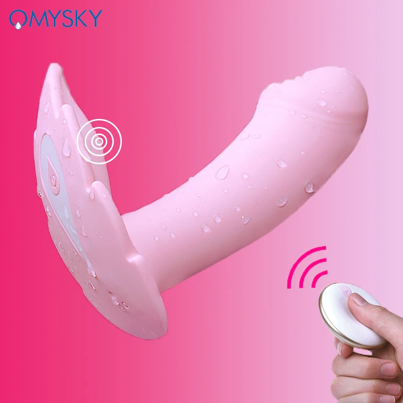 Omysky Для женщин мастурбация носимых Вибратор клитор G Spot вагинальный
