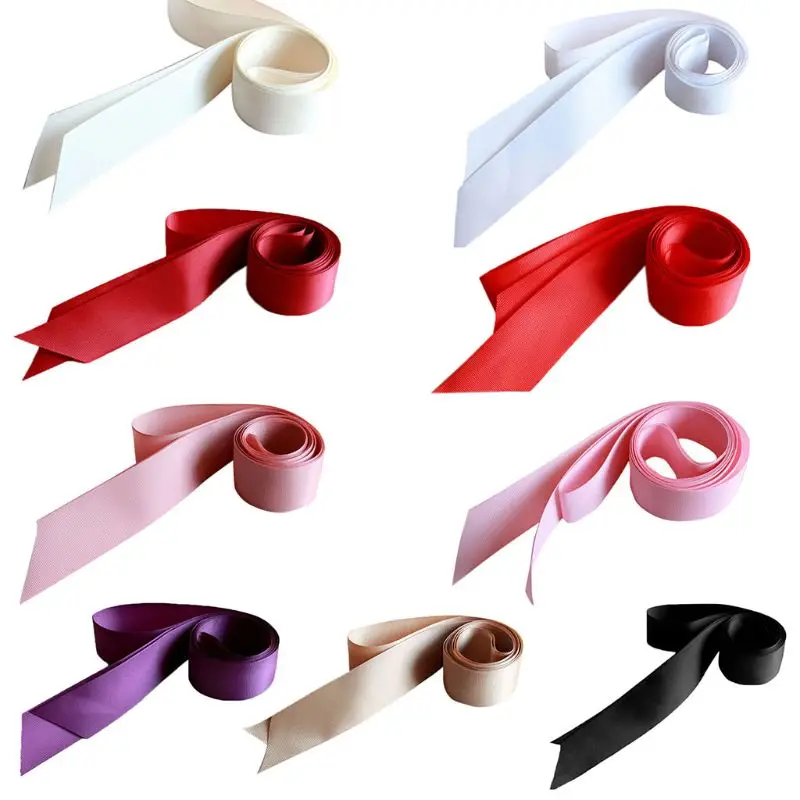 

Extra Long Waist Decoration Ribbon Belts Women Modeling Bride Bridesmaid Wedding Dress Wide Waistband Solid Color DIY Bowknot
