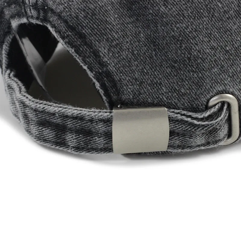 Изысканная вышитая мужская бейсбольная кепка с якорем Женская Snapback Черная