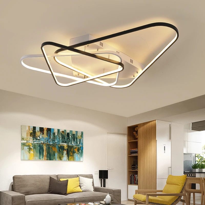 

Modern led chandeliers luxury lobby lights for bedroom dimming remote control lighting kitchen fixtures home chandelier lamp