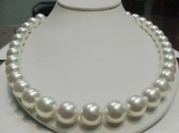 

RARE WHITE 11-12MM SOUTH SEA PEARLS NECKLACE 17" WHOLESALE PRICE Factory Wholesale price Women Gift word Jewelry