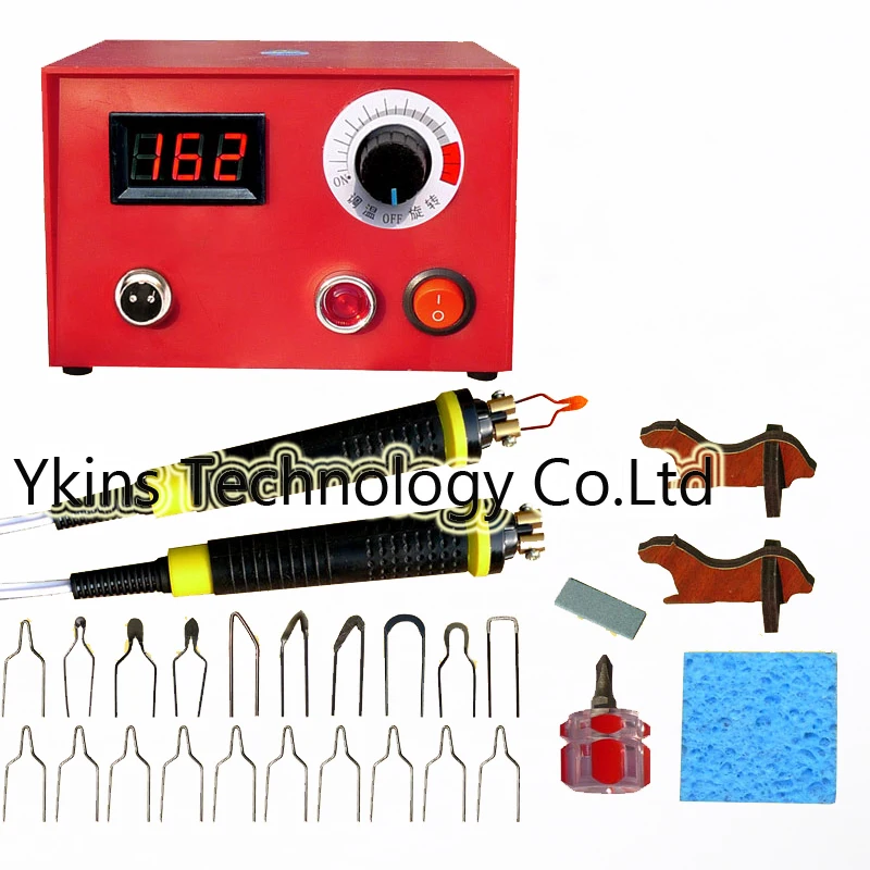

50W digital temperature Multifunction gourd pyrography machine+20pcs Pyrography iron Tips +2 Cutter pens Wooden gourd crafts