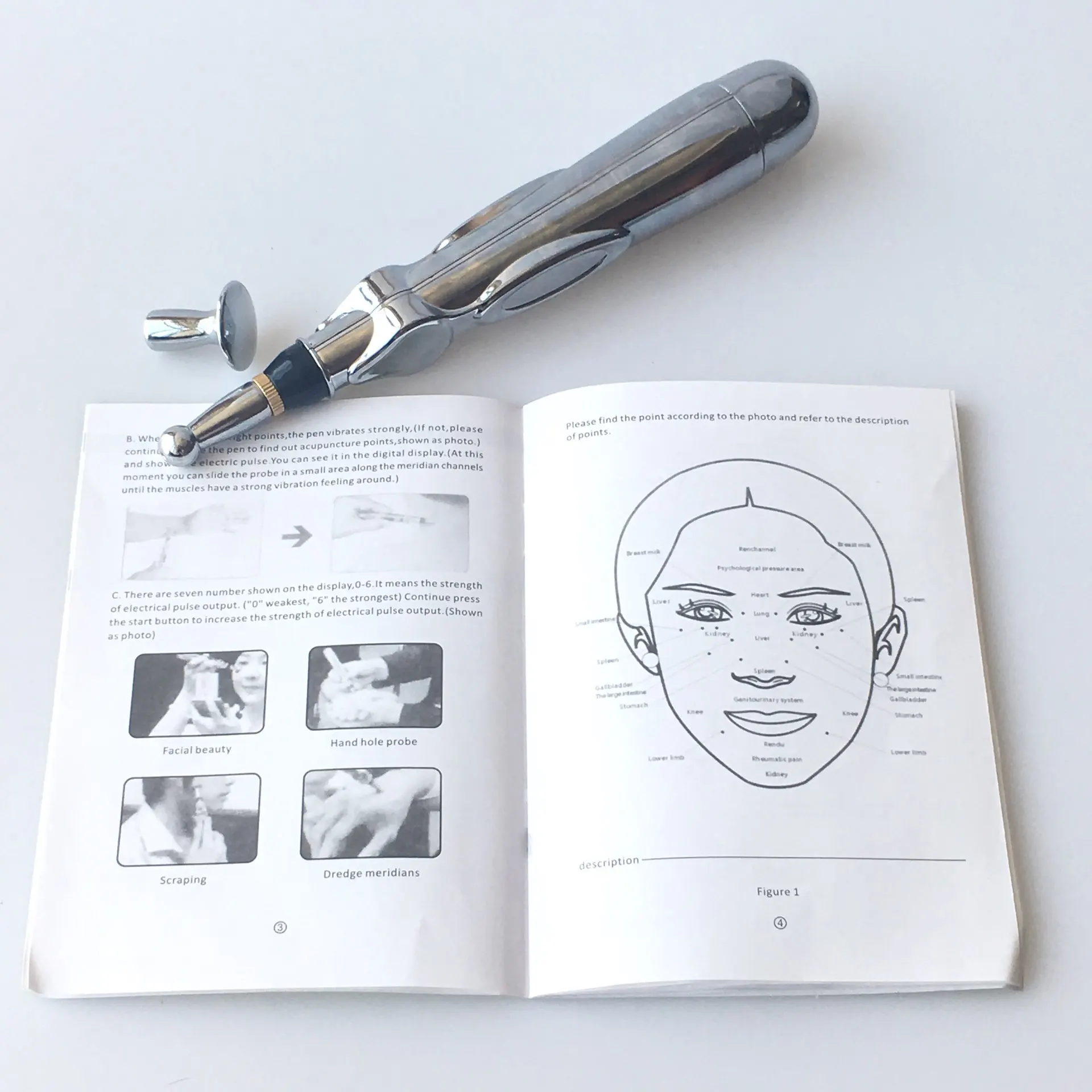 Electronic Acupuncture Pen Electric Meridians Laser Acupuncture Machine Magnet Therapy Meridian Energy Pen Face Lift Tools Electronic Acupuncture Pen Electric Meridians Laser Acupuncture Machine Magnet Therapy Meridian Energy Pen Face Lift Tools