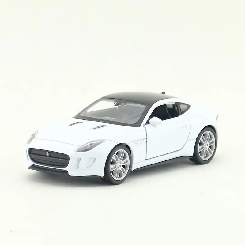JAGUAR F-TYPE COUPE MODEL CAR 1:38 SCALE WHITE SPORTS WELLY NEX F TYPE K8 