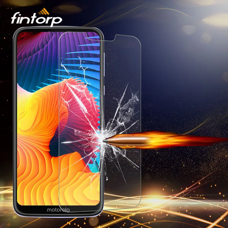 

Fintorp Tempered Glass For Motorola Moto G7 Play Power Z4 Z3 Screen Protector for Moto P30 P40 P50 One Plower Protective Film