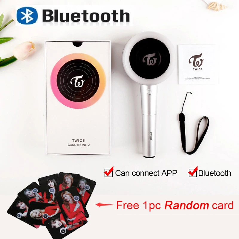 YOUPOP KPOP TWICE Ver.2 Bluetooth светильник-палка CANDY BONG Z концертный альбом светящийся светильник-палка подарочная крышка на голову