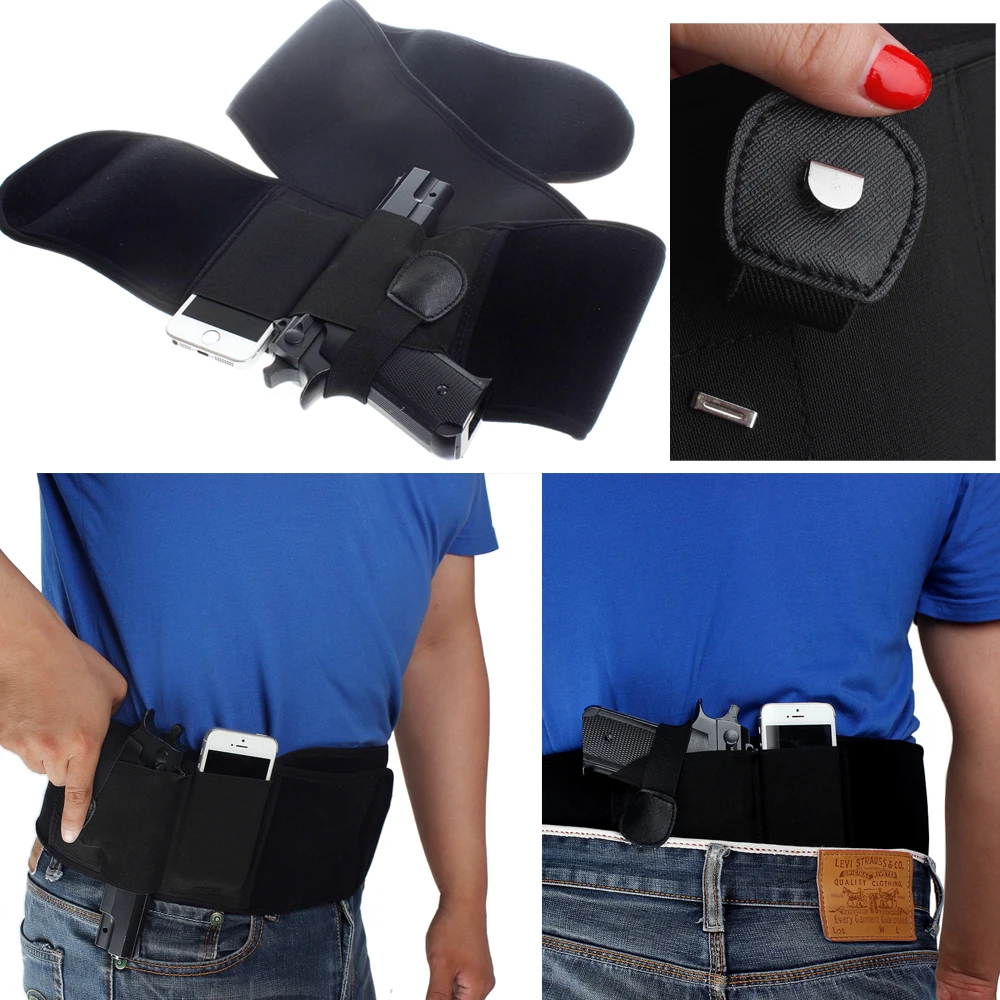 Vapanda Neoprene Men/Women Belly Band Concealed Gun Pistol Holster